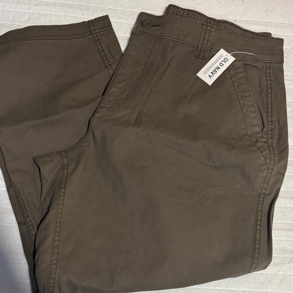 Old Navy women’s  Dark Brown Chino Pants
